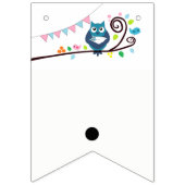 Whimsical Owl Baby Dusche Wimpelkette (Erste Fahne)