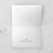 Whimsical Owl Baby Shower Einladung (Innenseite)