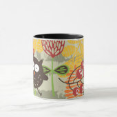 Whimsical owl Mug Tasse (Zentrum)