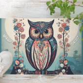 Whimsical Owl Welcome Door Mat Fußmatte