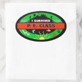 Whimsical P. E. Class Survivor Sticker (Tasche)