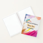 Whimsical Palette Sketchbook Notizblock (Innenseite)