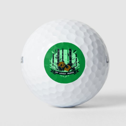 Whimsical Panda Geschenke: Adorable Designs & Artw Golfball (Vorderseite)