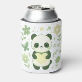 Whimsical Panda Heart Can Cooler Dosenkühler (Kanne Rückseite)