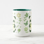    Whimsical Panda Heart Ceramic Mug Tasse (Zentrum)