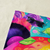 Whimsical Panda Wonderland Strandtuch (Beispiel)