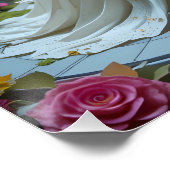 Whimsical Papercraft Dream Poster (Ecke)