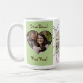 Whimsical Paris Eiffel Tower Bisou Kiss PHOTO Kaffeetasse (Links)