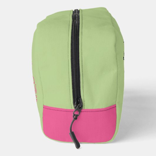 Whimsical Paris Eiffel Tower MAHJONG Zip Tile Bag Waschbeutel (Rechts)