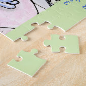 Whimsical Paris Eiffel Tower RETIREMENT Puzzle (Seite)