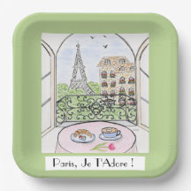 Whimsical Paris Eiffelturm Ich liebe Dich!