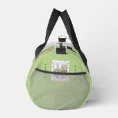 Whimsical Paris und Eiffelturm MAHJONG Duffle Bag (Rechts)