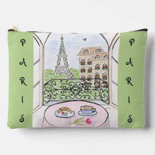 Whimsical Paris und Eiffelturm Zubehörtasche