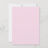 Whimsical Partytime Kids Brithday Einladung (Rückseite)