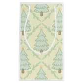 🎁 Whimsical Pastel Christmas Gift Bag  Kleine Geschenktüte (Vorderseite)