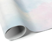 Whimsical Pastel Clouds Geschenkpapier (Rolleneckpunkt)