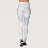 Whimsical Pastel Clouds Leggings (Rückseite)