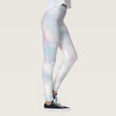 Whimsical Pastel Clouds Leggings (Rechts)