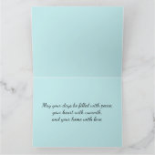 Whimsical Pastel Fairy Tale Hütte Karte (Innenseite)