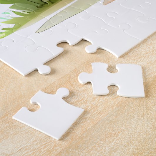 Whimsical Pastel Fairy Tale Hütte Puzzle (Seite)