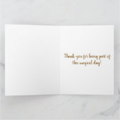 Whimsical Pastel Fairytale Castle Dankeskarte (Innenseite)