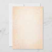 Whimsical Pastel Floral Watercolor Babydusche Einladung (Rückseite)