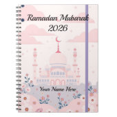 Whimsical Pastel Islamic Art Notizblock (Vorderseite)