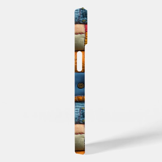 Whimsical Patchwork Quilt Pattern: farbiges Design Case-Mate iPhone Hülle (Rückseite / Rechts)