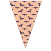 Whimsical peachy rosa Hexengebläse Flags Wimpelkette (Dritte Fahne)