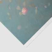 Whimsical Peacock Pink Hydrangea Blume Decoupage Seidenpapier (Ausschnitt)