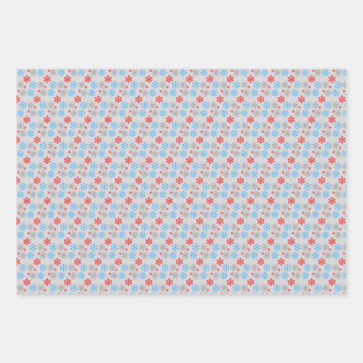 Whimsical Penguin & Polar Bären Wasserfarben Kunst Geschenkpapier Set (Vorderseite 3)