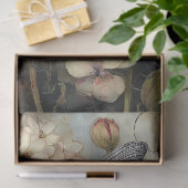 Whimsical Peony & Dragonfly Ephemera Decoupage  Seidenpapier (Geschenk)