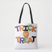 Whimsical Personalisiert Trick oder Treatdesign Tasche (Vorderseite)