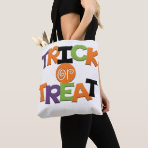 Whimsical Personalisiert Trick oder Treatdesign Tasche