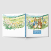 Whimsical Peter Rabbit Baby Shower Guest Book Boy Gästebuch (Voll)