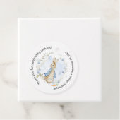 Whimsical Peter Rabbit in Blau Geschenkanhänger (Beispiel)