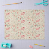 Whimsical Pig Seidenpapier (Basteln)