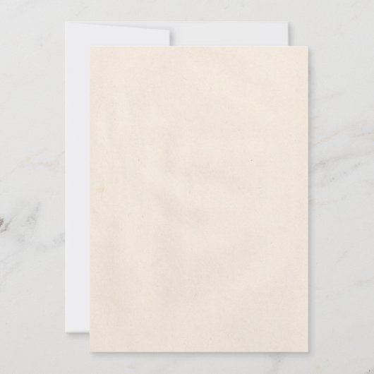 Whimsical Pine Cones Hochzeit Einladungen (Rückseite)