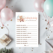 Whimsical Pink Airplane Adventure Baby Dusche Flyer