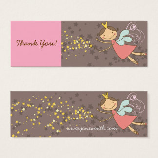 Whimsical Pink Fairy Princess & Magical Stars Chic