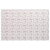 Whimsical Pink Flamingo Muster Stoff (Yard (91,4 cm))