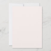 Whimsical Pink Gingham Favorite Things Party Einladung (Rückseite)