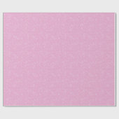 Whimsical Pink Holiday Tree Joy Geschenkpapier (Flach)