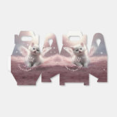 Whimsical Pink Kitten mit Angel Wings Geschenkschachtel (Ungefaltet)