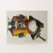 Whimsical Pirate Cat Jigsaw Puzzle (Horizontal)