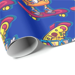 Whimsical Pizza Geschenkpapier