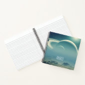 Whimsical Planets Space Dreamscape Personalised Notizblock (Innenseite)