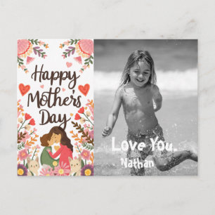 *~* Whimsical Playful Mother's Day AP72 Foto Feiertagspostkarte