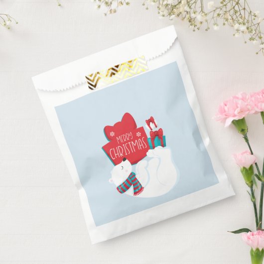 Whimsical Polar Bär und präsentiert Weihnachten Geschenktütchen (Versiegelt)