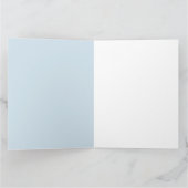 Whimsical Polar Bär und präsentiert Weihnachten Karte (Innenseite)